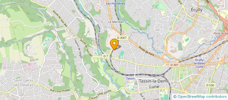 localisation de l'entreprise MONSIEUR ANSELME EBERHART  TASSIN-LA-DEMI-LUNE