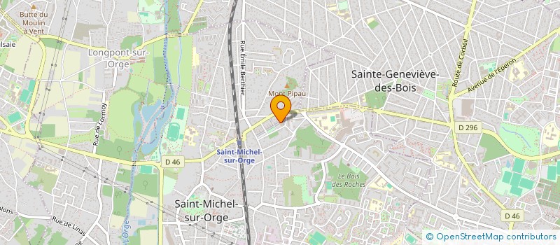 localisation de l'entreprise MONSIEUR ANSELME KOUASSI  SAINT-MICHEL-SUR-ORGE