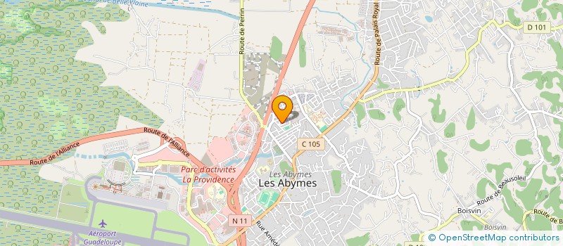 localisation de l'entreprise MONSIEUR ANSELME NABAJOTH à LES ABYMES