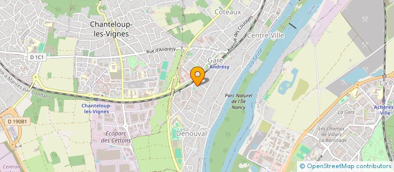 localisation de l'entreprise MONSIEUR ANSELME NETO  ANDRESY