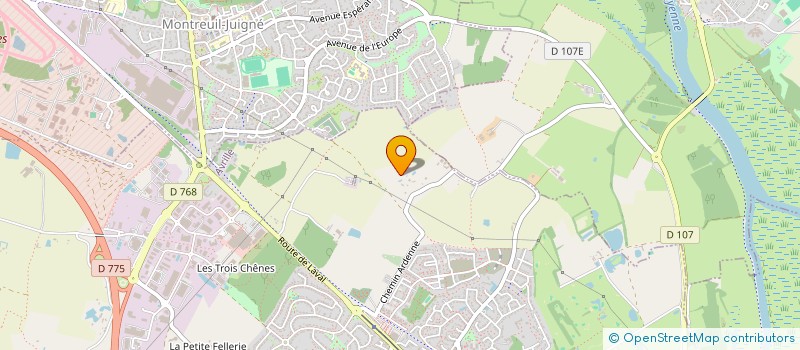 localisation de l'entreprise MONSIEUR ANSELME PRINCE  AVRILLE