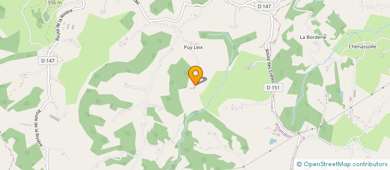 localisation de l'entreprise MONSIEUR ANSELME SARRANT  YSSANDON