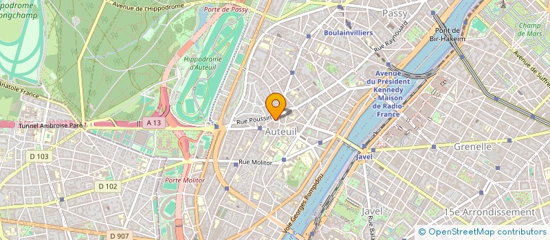 localisation de l'entreprise MONSIEUR ANSELMO GUIMARAES  PARIS