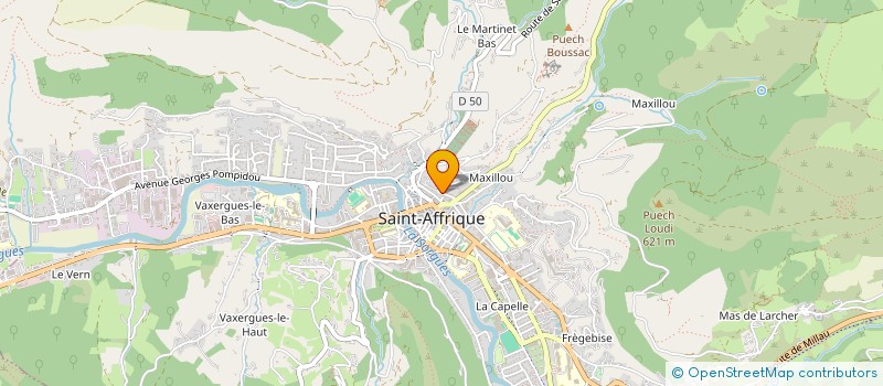 localisation de l'entreprise MONSIEUR ANSELMO JARDIM DOS SANTOS  SAINT-AFFRIQUE