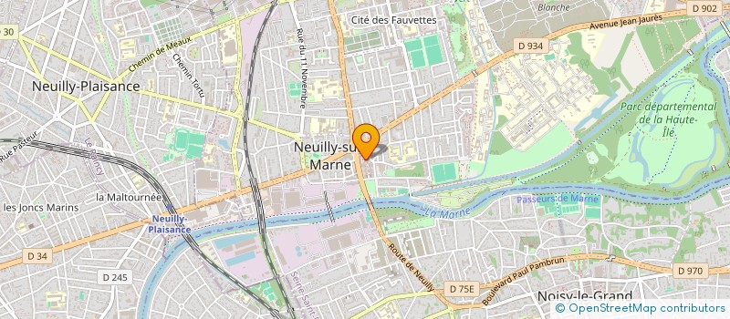 localisation de l'entreprise MONSIEUR ANSELMO LUCARELLI à NEUILLY-SUR-MARNE