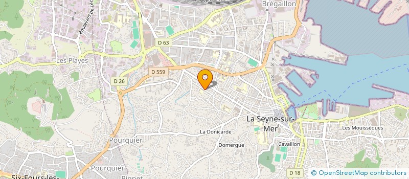 localisation de l'entreprise MONSIEUR ANSELMO SIGNO à LA SEYNE-SUR-MER