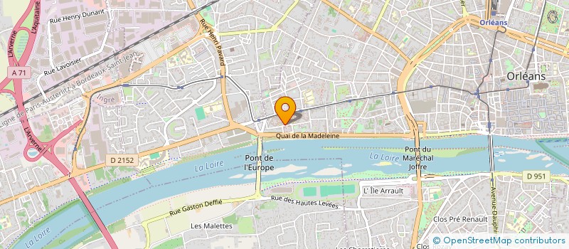 localisation de l'entreprise MONSIEUR ANSMANE CAMARA à ORLEANS