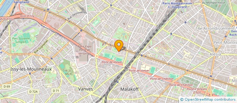 localisation de l'entreprise MONSIEUR ANSOUMANA GAKOU  PARIS