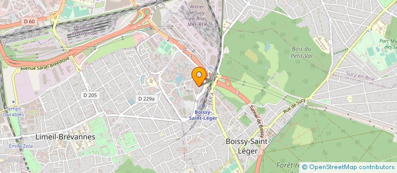 localisation de l'entreprise MONSIEUR ANSOUMANE FOFANA à BOISSY-SAINT-LEGER