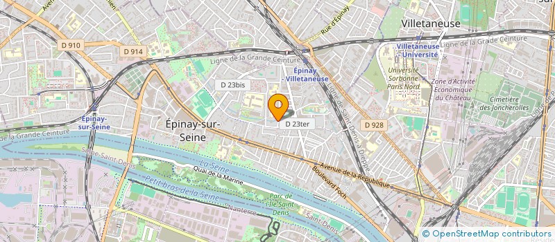 localisation de l'entreprise MONSIEUR ANSY SIMPHA à EPINAY-SUR-SEINE