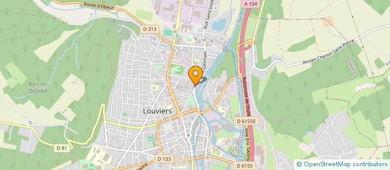 localisation de l'entreprise MONSIEUR ANTANAS BABKAUSKAS  LOUVIERS