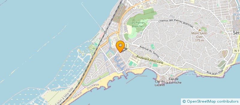 localisation de l'entreprise MONSIEUR ANTANAS ZILIUS à SETE