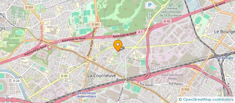 localisation de l'entreprise MONSIEUR ANTAR SARKAR à LA COURNEUVE