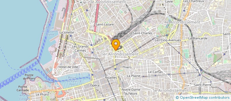 localisation de l'entreprise MONSIEUR ANTARES SALONIA à MARSEILLE