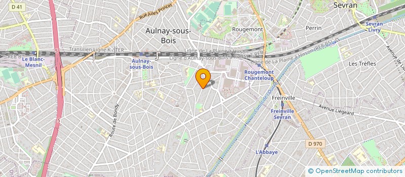 localisation de l'entreprise MONSIEUR ANTE APUCIC à AULNAY-SOUS-BOIS