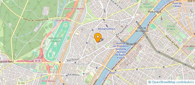 localisation de l'entreprise MONSIEUR ANTE LIU  PARIS