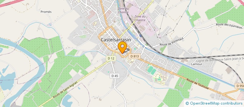 localisation de l'entreprise MONSIEUR ANTENORE POLESE  CASTELSARRASIN