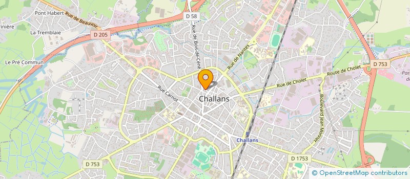 localisation de l'entreprise MONSIEUR ANTHELME LIGER à CHALLANS