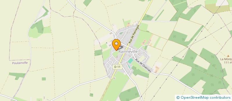 localisation de l'entreprise MONSIEUR ANTHIME LE DOUR  TALMAS