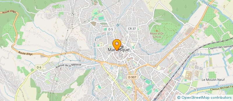 localisation de l'entreprise MONSIEUR ANTHIOUMANA SYLLA à MANOSQUE