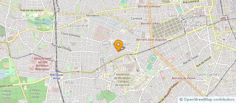 localisation de l'entreprise MONSIEUR ANTHOINE LECOMTE  BORDEAUX