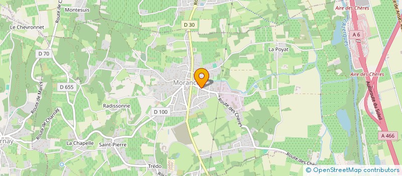 localisation de l'entreprise MONSIEUR ANTHONIN DE ALMEIDA  MORANCE