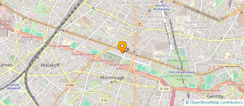 localisation de l'entreprise MONSIEUR ANTHONIN ROBINEAU  PARIS