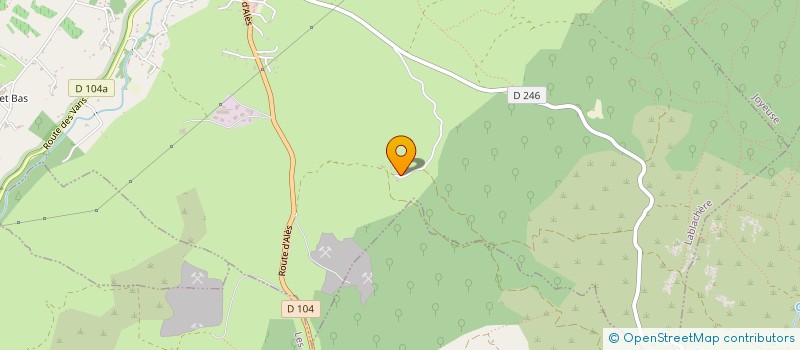 localisation de l'entreprise MONSIEUR ANTHONIN ROCHE  LABLACHERE