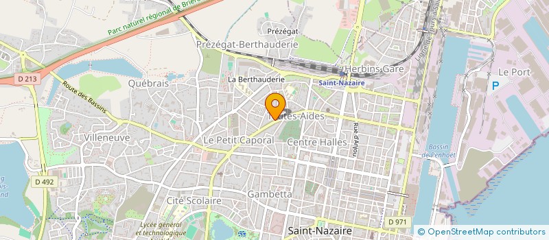 localisation de l'entreprise MONSIEUR ANTHONIN ROUSSIERE à SAINT-NAZAIRE