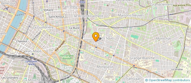 localisation de l'entreprise MONSIEUR ANTHONINN BIGNON-MARTINEZ  LYON