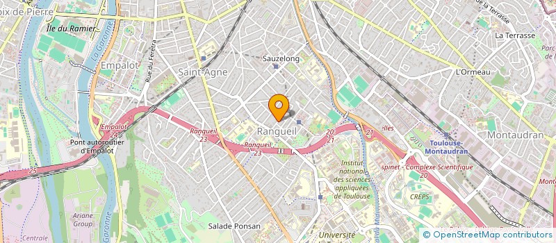 localisation de l'entreprise MONSIEUR ANTHONNY GAILARD  TOULOUSE