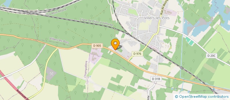 localisation de l'entreprise MONSIEUR ANTHONNY ULDRY  VILLERS-LES-POTS