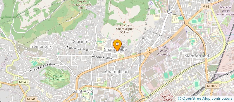 localisation de l'entreprise MONSIEUR ANTHONY ACKET  CLERMONT-FERRAND