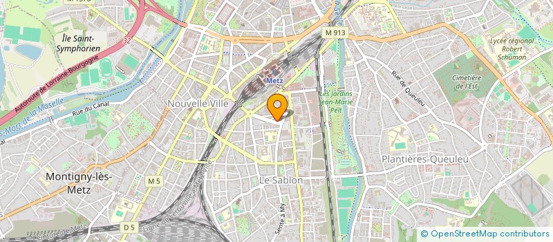 localisation de l'entreprise MONSIEUR ANTHONY ADAM  METZ