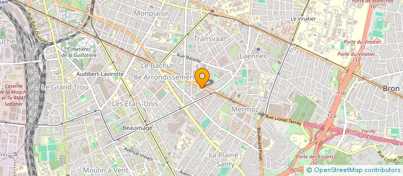 localisation de l'entreprise MONSIEUR ANTHONY ADERIC  LYON