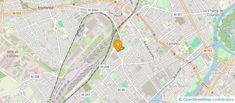 localisation de l'entreprise MONSIEUR ANTHONY AGUIAR à LILLE