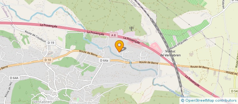 localisation de l'entreprise MONSIEUR ANTHONY AGUILAR  VENTABREN