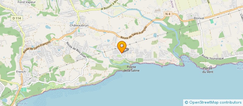 localisation de l'entreprise MONSIEUR ANTHONY ALBERT  SAINTE-ANNE