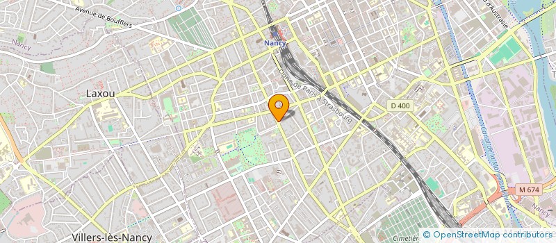 localisation de l'entreprise MONSIEUR ANTHONY ALCARAZ  NANCY