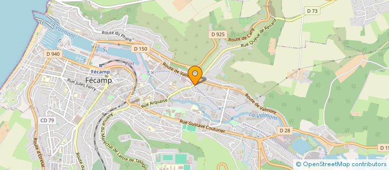 localisation de l'entreprise MONSIEUR ANTHONY ALLARD  FECAMP