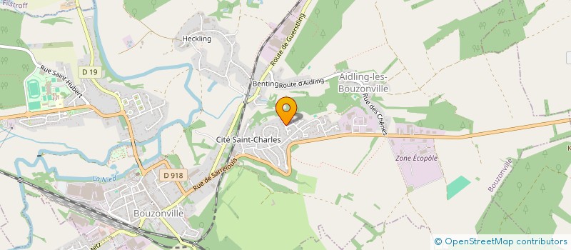 localisation de l'entreprise MONSIEUR ANTHONY ALLART  BOUZONVILLE