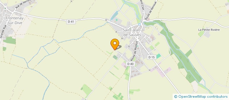 localisation de l'entreprise MONSIEUR ANTHONY ALLONNEAU  SAINT-JEAN-DE-SAUVES