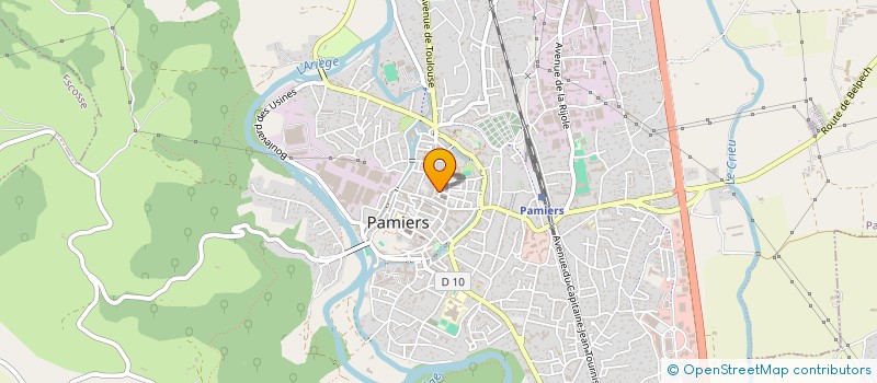 localisation de l'entreprise MONSIEUR ANTHONY ALVAREZ à PAMIERS