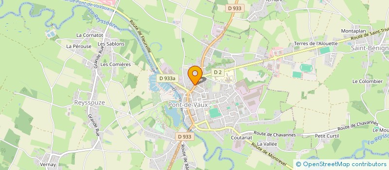 localisation de l'entreprise MONSIEUR ANTHONY ALVES à PONT-DE-VAUX
