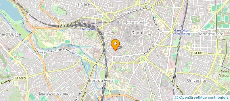 localisation de l'entreprise MONSIEUR ANTHONY ALVES à DIJON