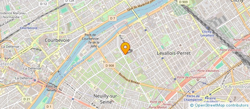 localisation de l'entreprise MONSIEUR ANTHONY AMALOU à NEUILLY-SUR-SEINE