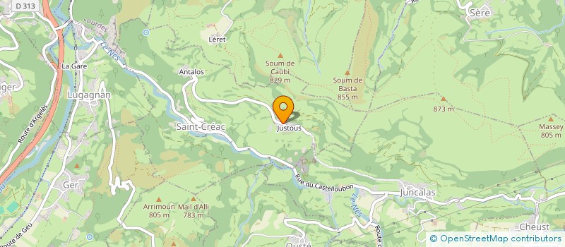 localisation de l'entreprise MONSIEUR ANTHONY AMBERT  SAINT-CREAC