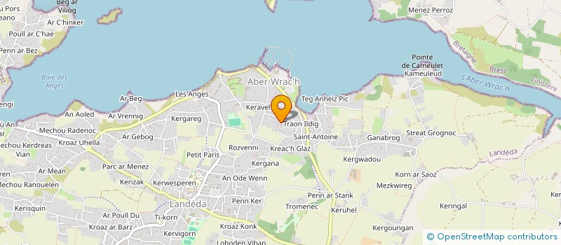 localisation de l'entreprise MONSIEUR ANTHONY AMENEIROS Y MARTINEZ  LANDEDA