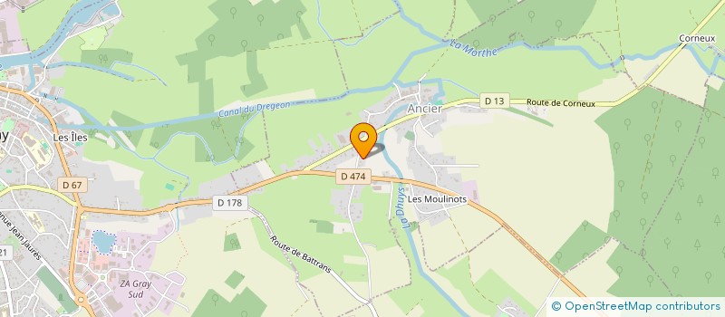 localisation de l'entreprise MONSIEUR ANTHONY AMET  ANCIER