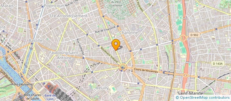 localisation de l'entreprise MONSIEUR ANTHONY AMOAH  PARIS